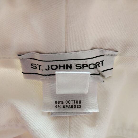 St. John Sport High Rise Straight Leg Jeans Size 4 - Picture 5 of 5